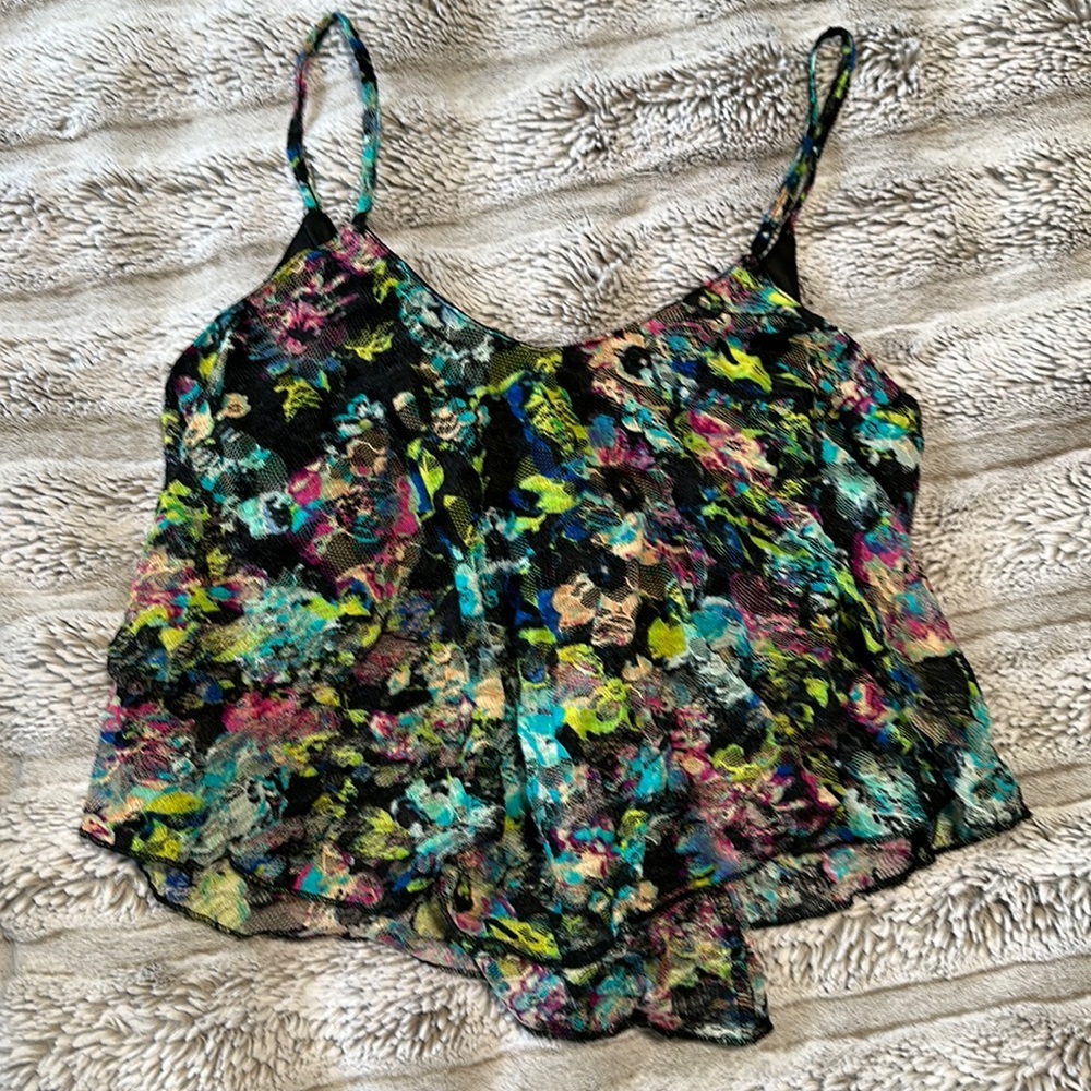 Almost Famous Lace Crop Top